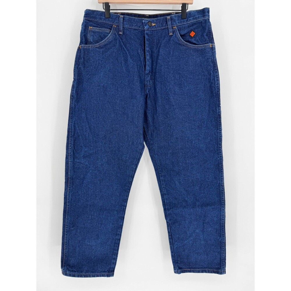 Wrangler FR Jeans Mens 38x30 Relaxed Fit Flame Resistant HRC2 2112 Workwear